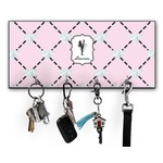 Diamond Dancers Key Hanger w/ 4 Hooks w/ Graphics and Text