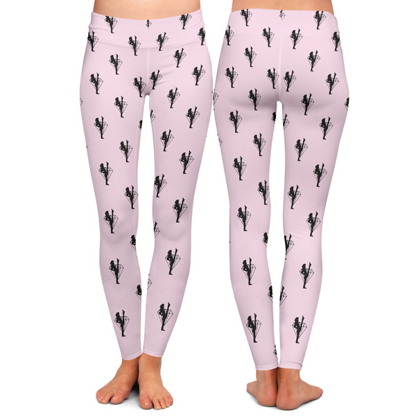 Diamond Dancers Ladies Leggings - Front and Back