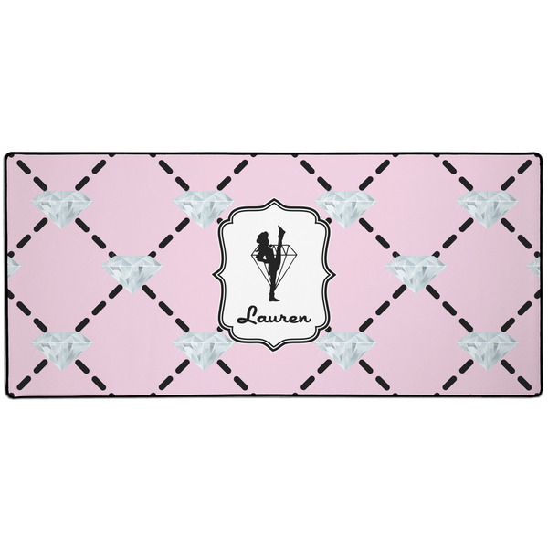Custom Diamond Dancers 3XL Gaming Mouse Pad - 35" x 16" (Personalized)