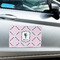 Diamond Dancers Large Rectangle Car Magnets- In Context
