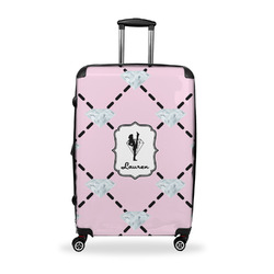 Diamond Dancers Suitcase - 28" Large - Checked w/ Name or Text