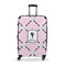 Diamond Dancers Suitcase - 28" Large - Checked w/ Name or Text
