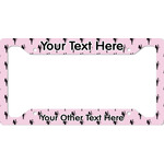 Diamond Dancers License Plate Frame (Personalized)