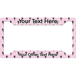 Diamond Dancers License Plate Frame - Style A (Personalized)