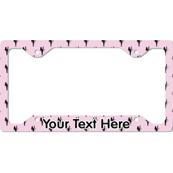 Diamond Dancers License Plate Frame - Style C (Personalized)
