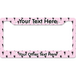 Diamond Dancers License Plate Frame - Style B (Personalized)
