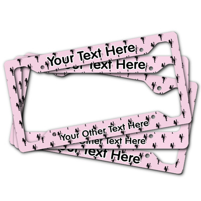 Diamond Dancers License Plate Frame (Personalized)
