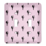 Diamond Dancers Light Switch Cover (2 Toggle Plate)