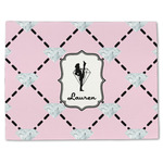 Diamond Dancers Single-Sided Linen Placemat - Single w/ Name or Text