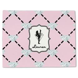 Diamond Dancers Single-Sided Linen Placemat - Single w/ Name or Text