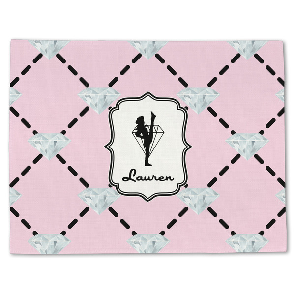 Diamond Dancers Linen Placemat - Front