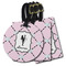 Diamond Dancers Luggage Tags - 3 Shapes Availabel