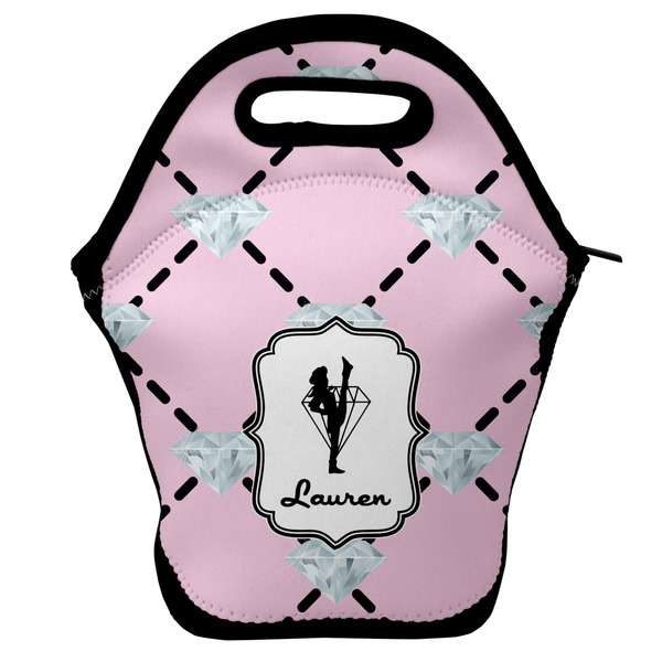 Custom Diamond Dancers Lunch Bag w/ Name or Text
