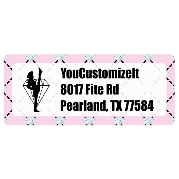 Custom Diamond Dancers Return Address Labels (Personalized)