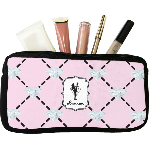 Custom Diamond Dancers Makeup / Cosmetic Bag - Small (Personalized)