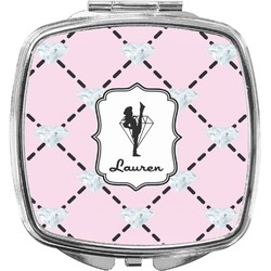 Diamond Dancers Compact Makeup Mirror (Personalized)