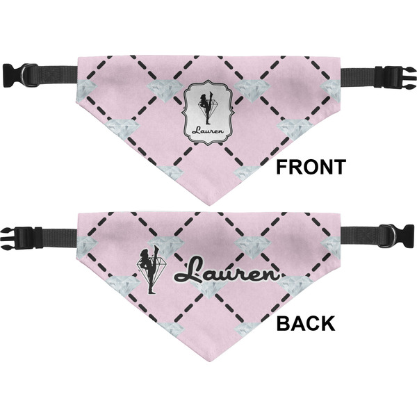 Diamond Dancers Medium Dog Bandana Approval