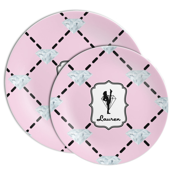 Diamond Dancers Melamine Plates - PARENT/MAIN