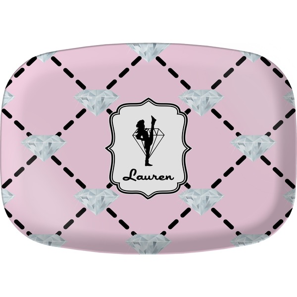 Custom Diamond Dancers Melamine Platter (Personalized)