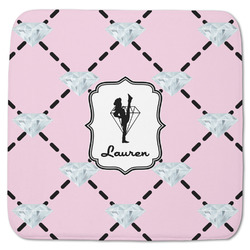 Diamond Dancers Memory Foam Bath Mat - 48"x48" (Personalized)