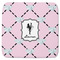 Diamond Dancers Memory Foam Bath Mat - 48"x48" (Personalized)