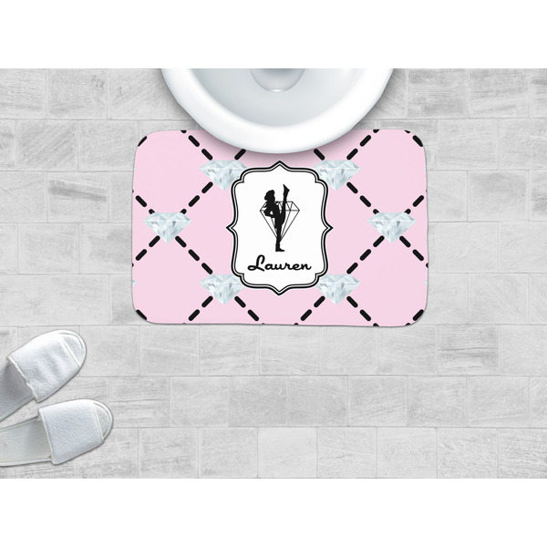 Diamond Dancers Memory Foam Bath Mat - LIFESTYLE