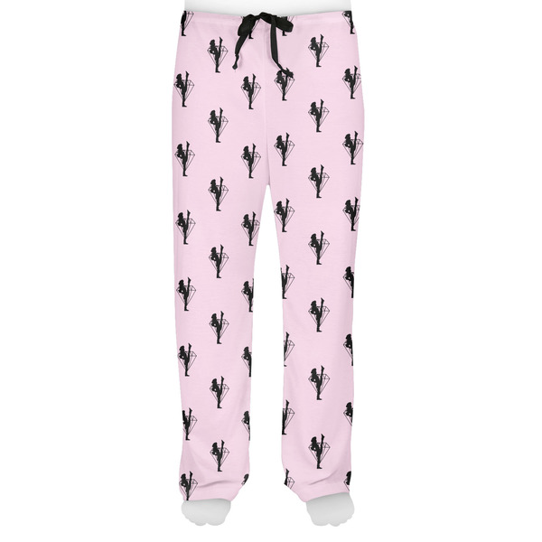 Diamond Dancers Men's Pjs Front - on model