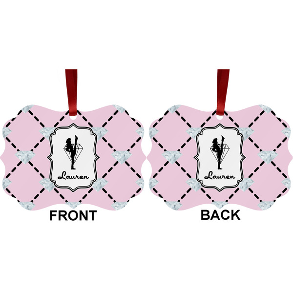 Diamond Dancers Metal Benilux Ornament - Front and Back (APPROVAL)