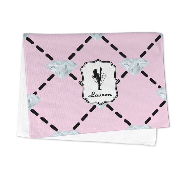 Diamond Dancers Microfiber Dish Towel - FOLDED HALF