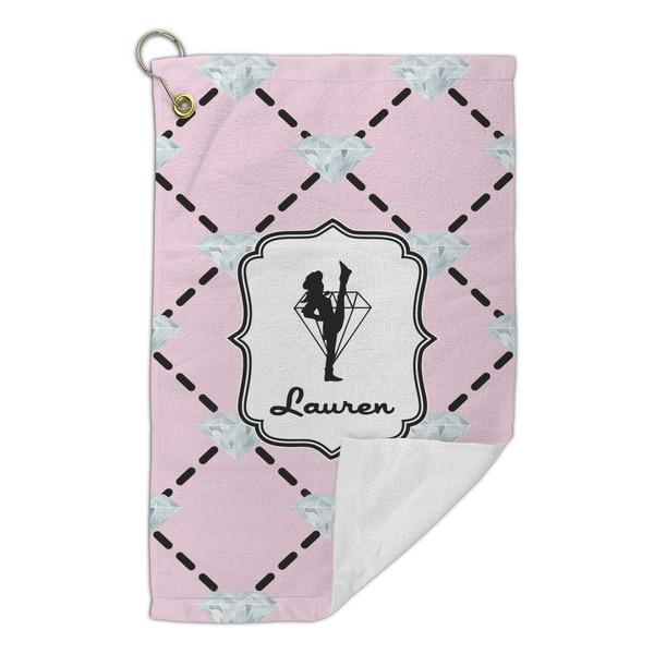 Diamond Dancers Microfiber Golf Towels Small - FRONT FOLDED