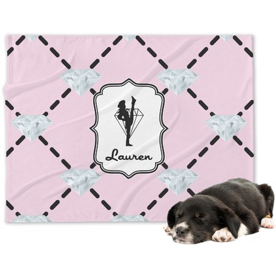 Diamond Dancers Dog Blanket (Personalized)