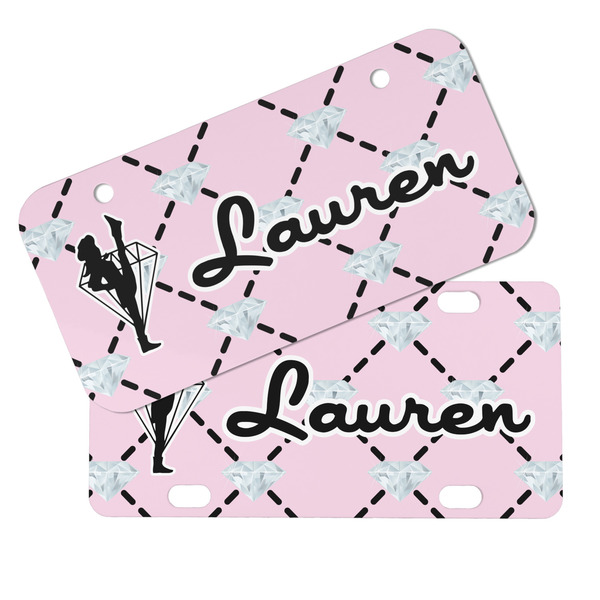 Diamond Dancers Mini License Plates - MAIN (4 and 2 Holes)