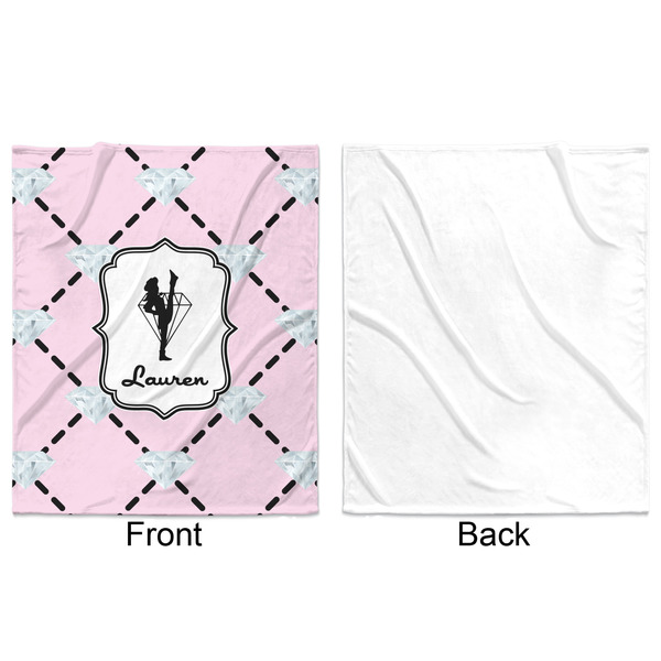Diamond Dancers Minky Blanket - 50"x60" - Single Sided - Front & Back