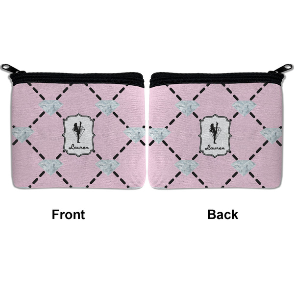 Diamond Dancers Neoprene Coin Purse - Front & Back (APPROVAL)