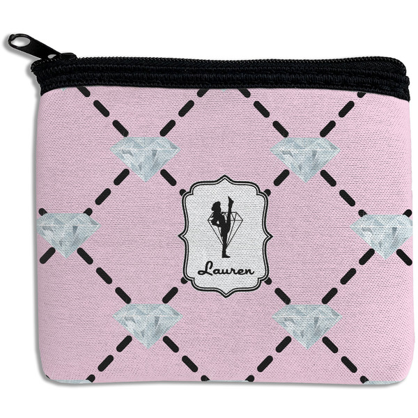 Custom Diamond Dancers Rectangular Coin Purse (Personalized)