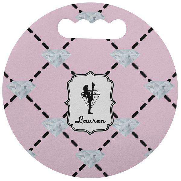 Custom Diamond Dancers Stadium Cushion (Round) (Personalized)