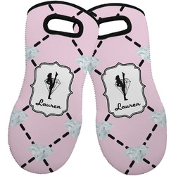 Diamond Dancers Neoprene Oven Mitts - Set of 2 w/ Name or Text