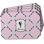 Diamond Dancers Dining Table Mat - Octagon w/ Name or Text