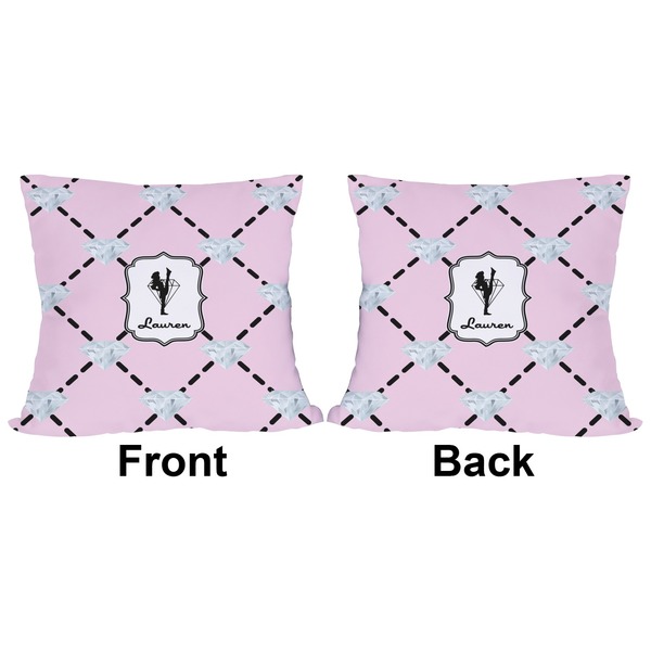 Diamond Dancers Outdoor Pillow - 18x18