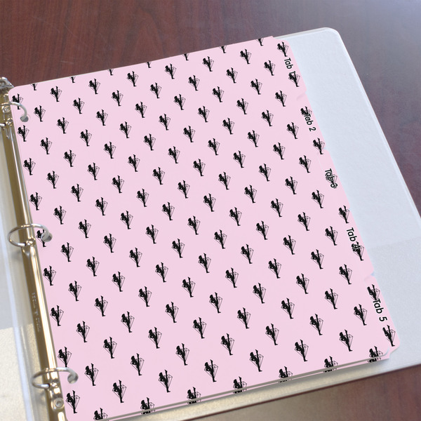 Diamond Dancers Page Dividers - Set of 5 - In Context