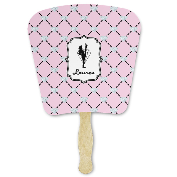 Custom Diamond Dancers Paper Fan (Personalized)