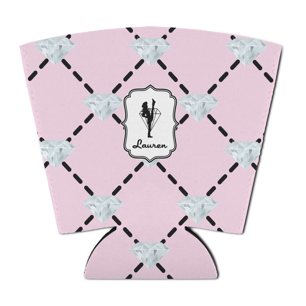 Custom Diamond Dancers Party Cup Sleeve - with Bottom (Personalized)