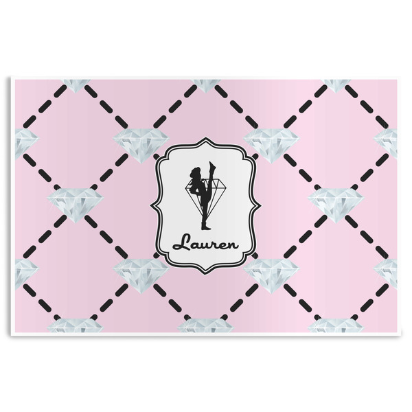 Custom Diamond Dancers Disposable Paper Placemats (Personalized)