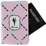 Diamond Dancers Passport Holder - Fabric w/ Name or Text