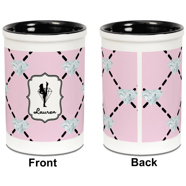 Diamond Dancers Pencil Holder - Black - approval