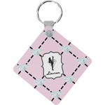 Diamond Dancers Diamond Plastic Keychain w/ Name or Text