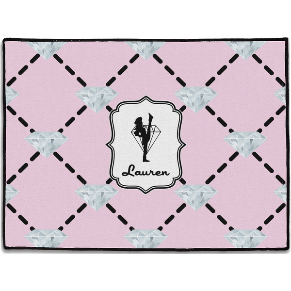 Custom Diamond Dancers Door Mat (Personalized)