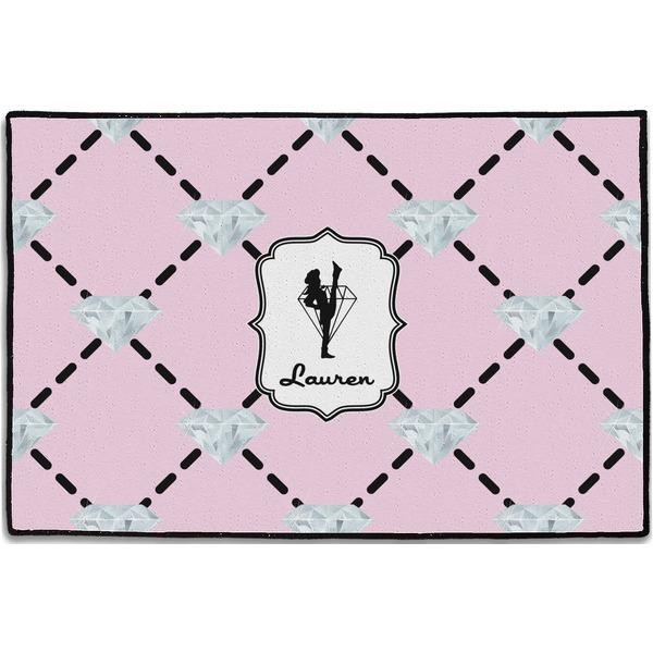 Diamond Dancers Personalized Door Mat - 36x24 (APPROVAL)