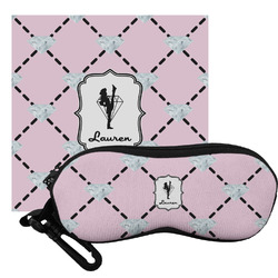 Diamond Dancers Eyeglass Case & Cloth (Personalized)
