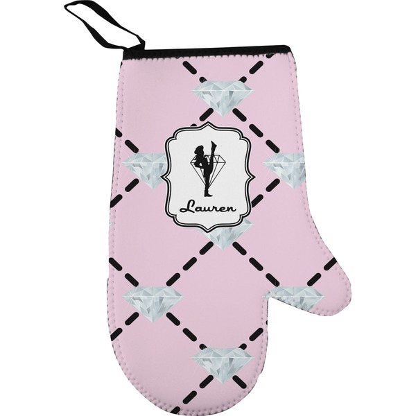 Diamond Dancers Personalized Oven Mitts
